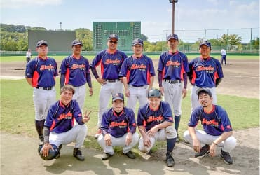 軟式野球大会写真